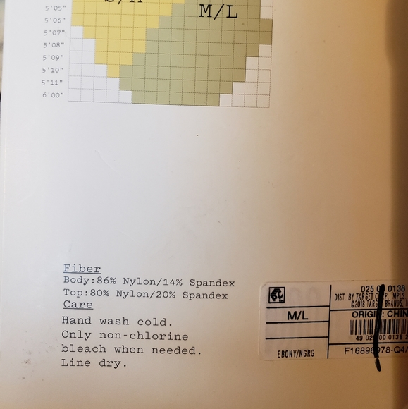 NWT Black Thigh Highs with Back Detail - Picture 2 of 2